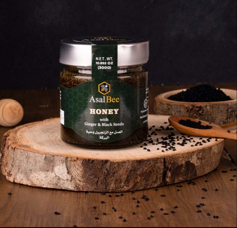 Honey with Ginger and Black Seeds Honey with Ginger and Black Seeds