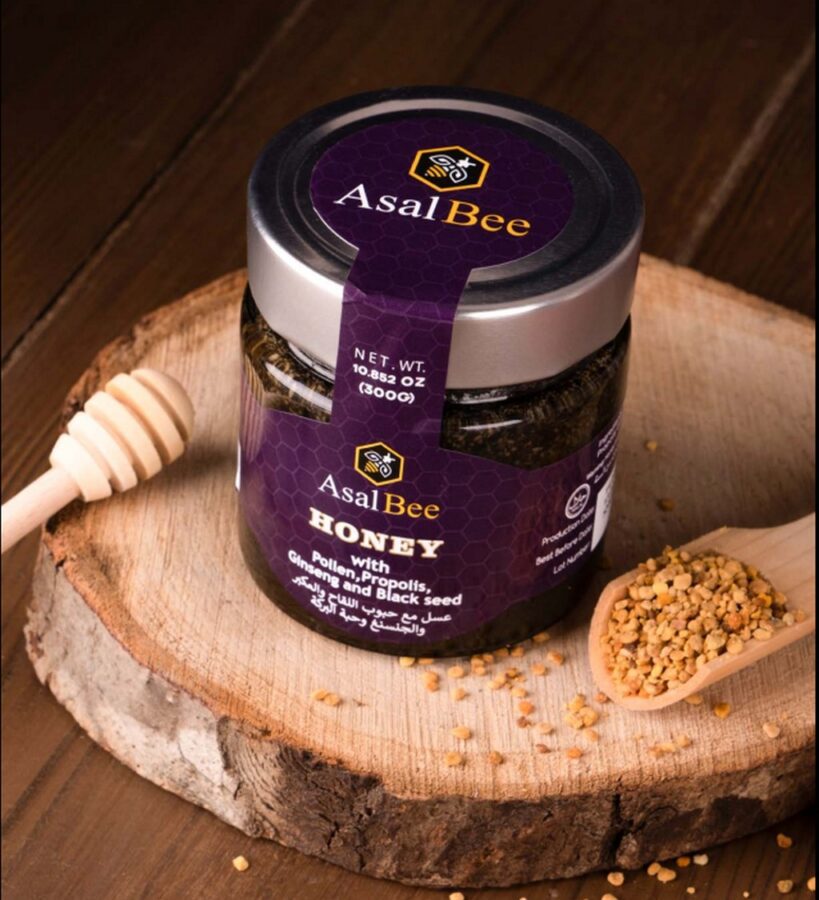 Propolis and Pollen and Honey Mix Spoon Propolis and Pollen and Honey Mix Spoon